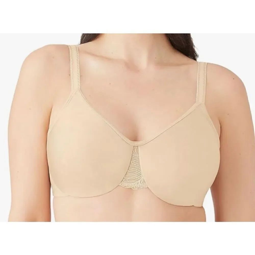 Wacoal NWT Surreal Comfort bra underwire SMOOTH Tan Seamless 32DDD